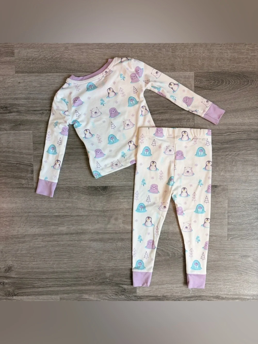 Penelope Mack girls winter print pajama set
